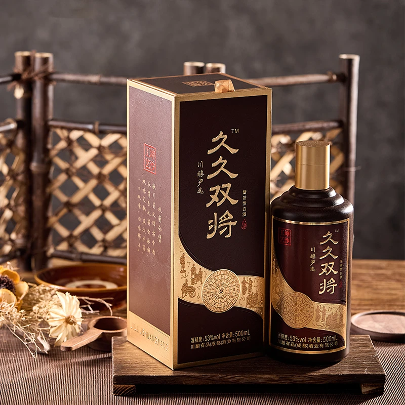 久久壹途【直营店】川酿严选久久双将*1瓶酱香纯粮酿造53度500ML