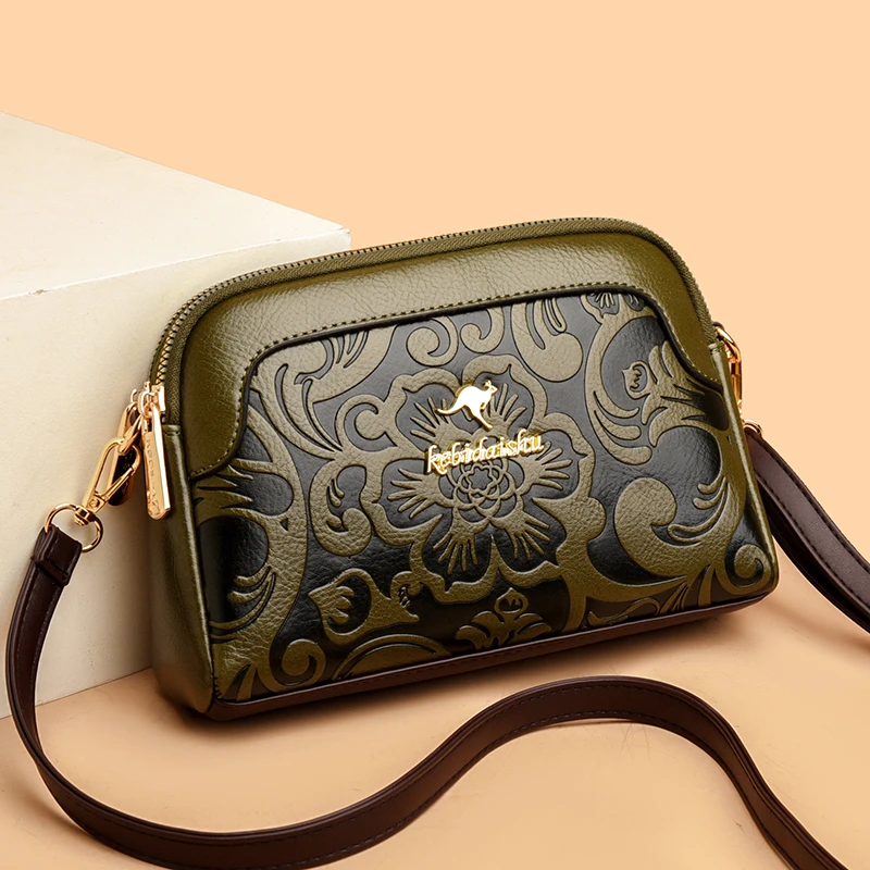 韩版女款中年单肩小包包年新双层斜挎包女款爆款2025新款2523斜挎