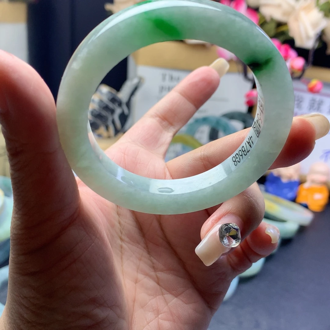 定制翡翠51-54圆条未镶嵌