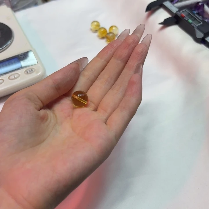 *****烟晶手链银S925镶嵌单