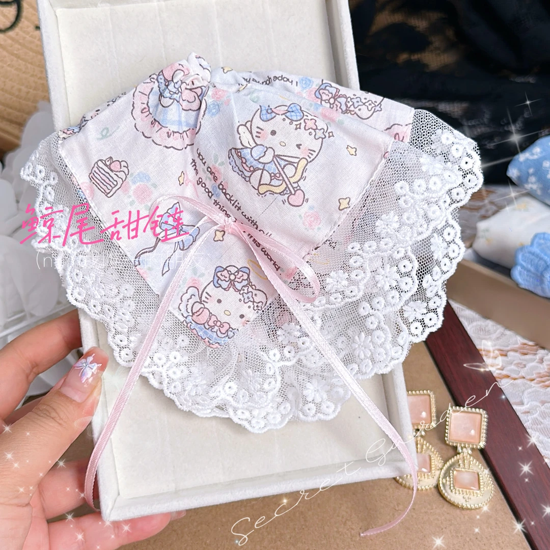 手作款蕾丝可爱风夏季圆顶春季帽子四季通用宽檐韩版渔夫帽