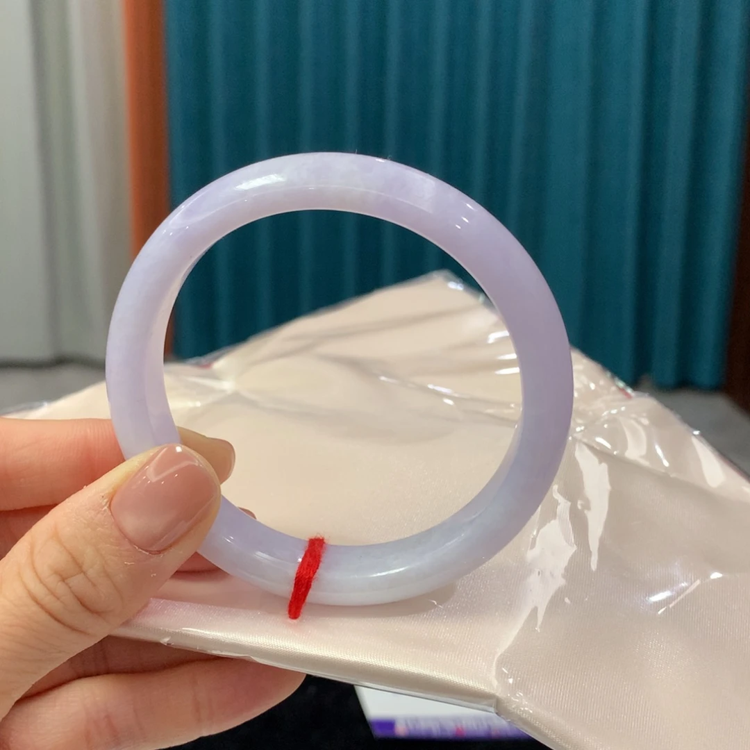 未镶嵌手镯翡翠完美者慎拍 圈口57.5