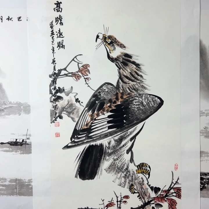 国画精品手绘国画作品