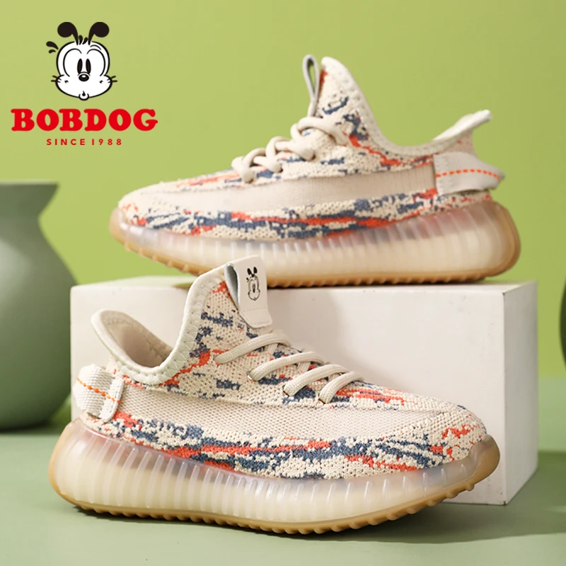 巴布豆童鞋2025秋季新款男童椰子鞋6-12岁潮款儿童鞋子透气运动鞋