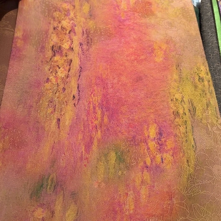 慢蓝香云纱茶席50 X 24