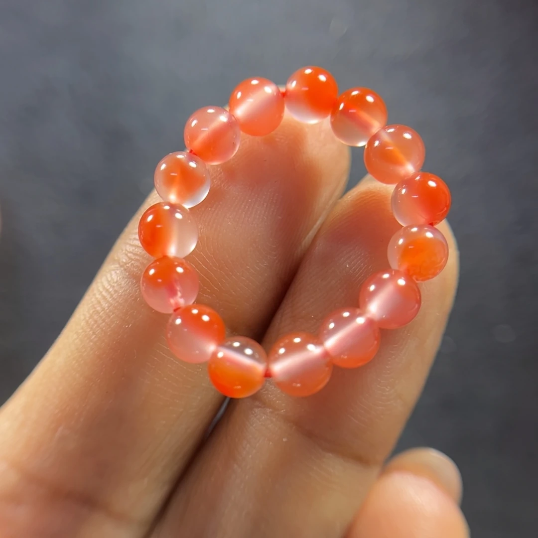 南红玛瑙珠子未镶嵌L**y