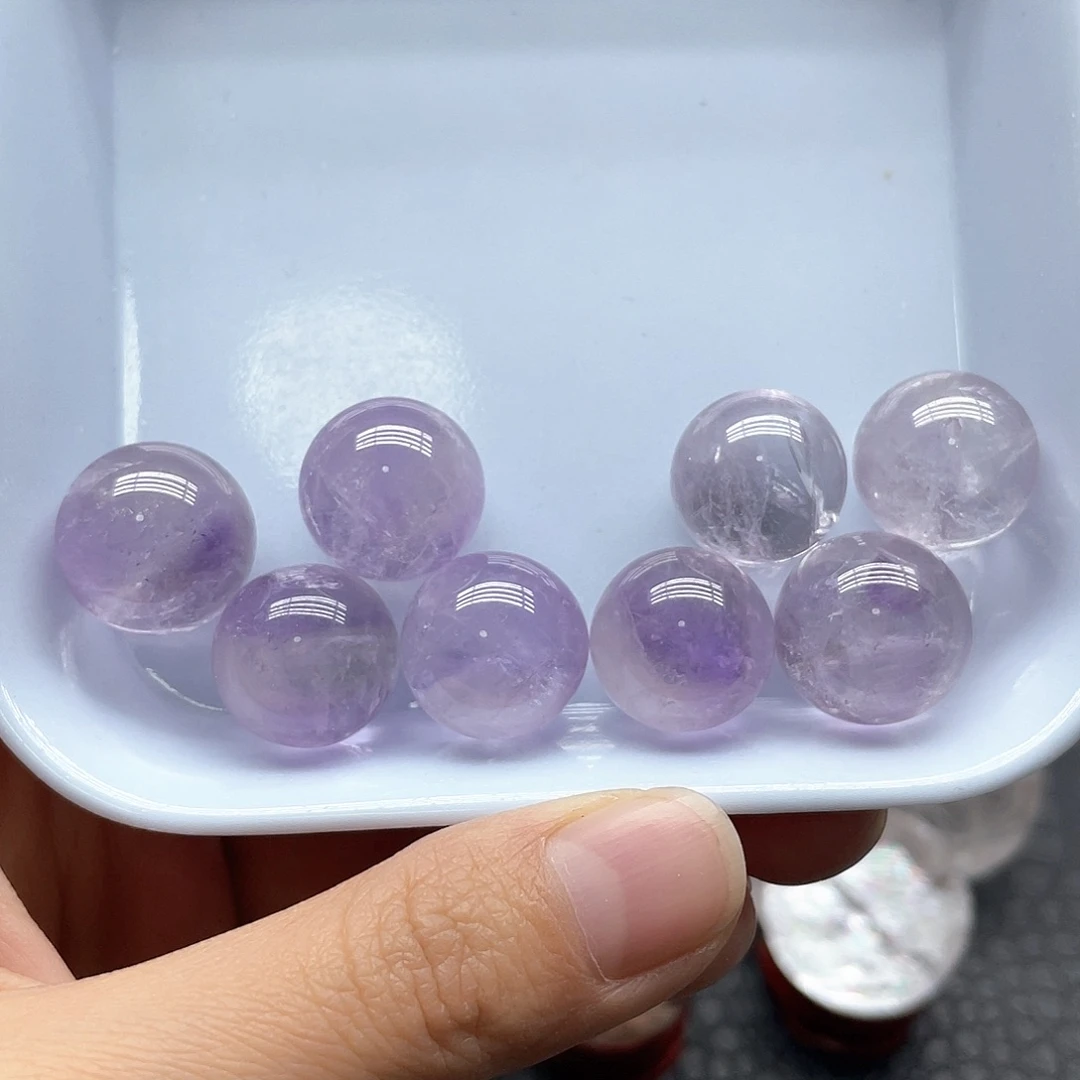 未镶嵌水晶珠宝半成品44玻利维亚紫单株卡1.7mm