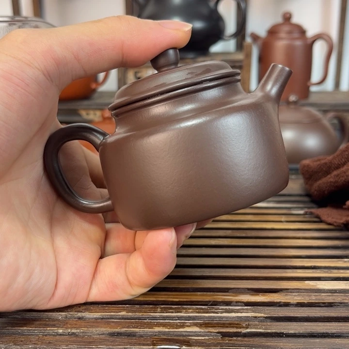 茶壶紫砂原矿紫砂手工制作