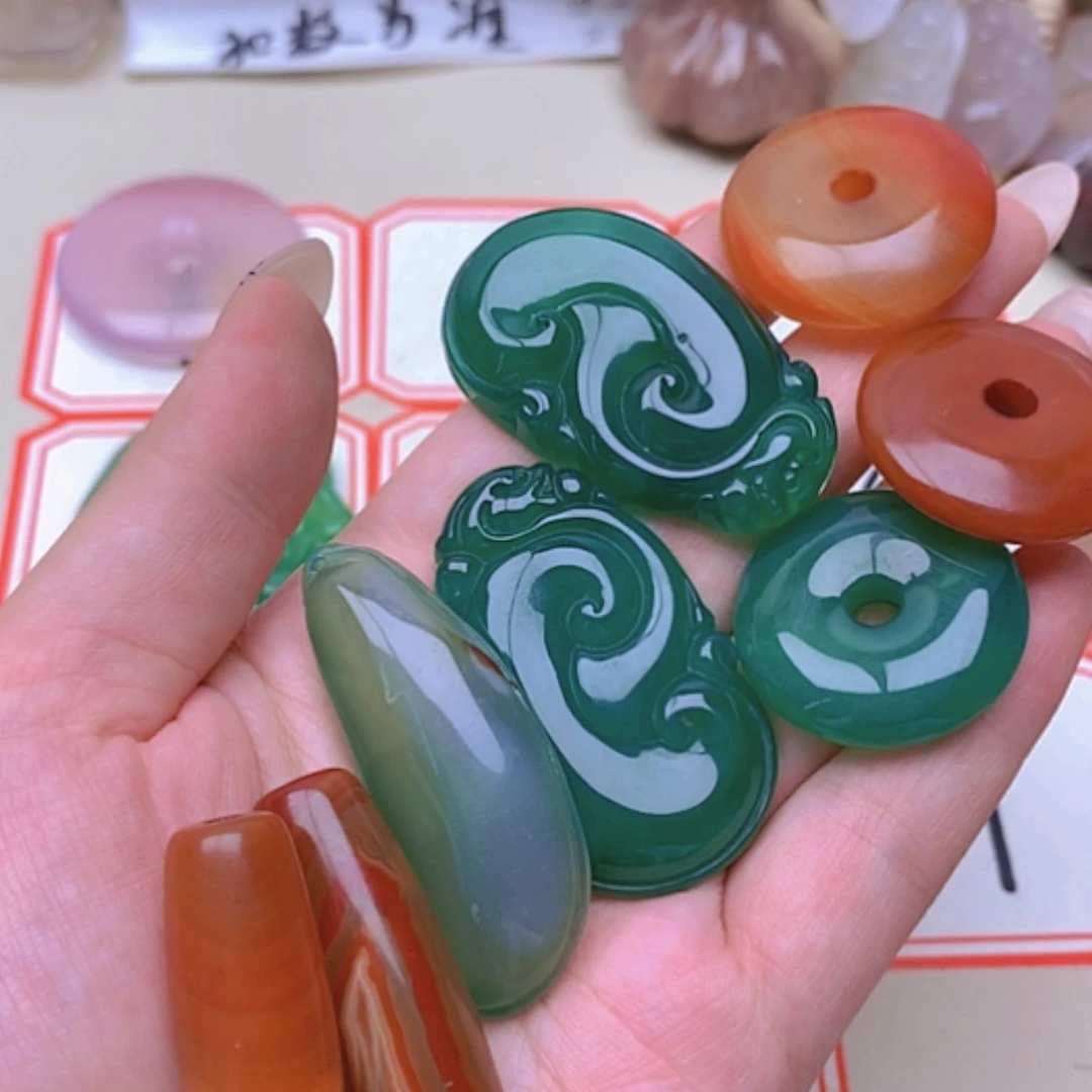 【闪购商品】玛瑙/玉髓未镶嵌珠宝半成品王*华