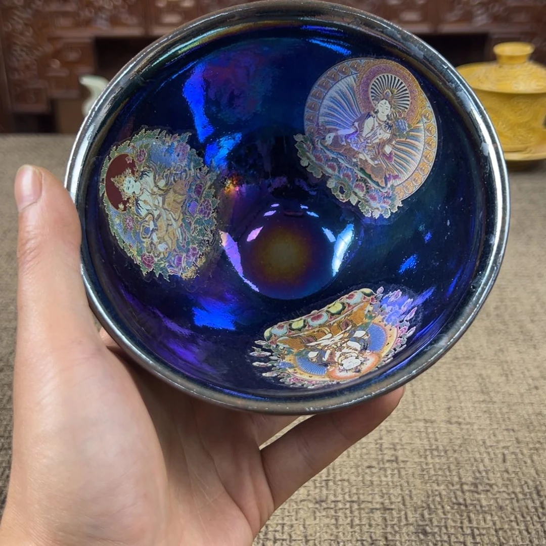 Lao窑瓷直播间开门货陶瓷艺术品正能量开门