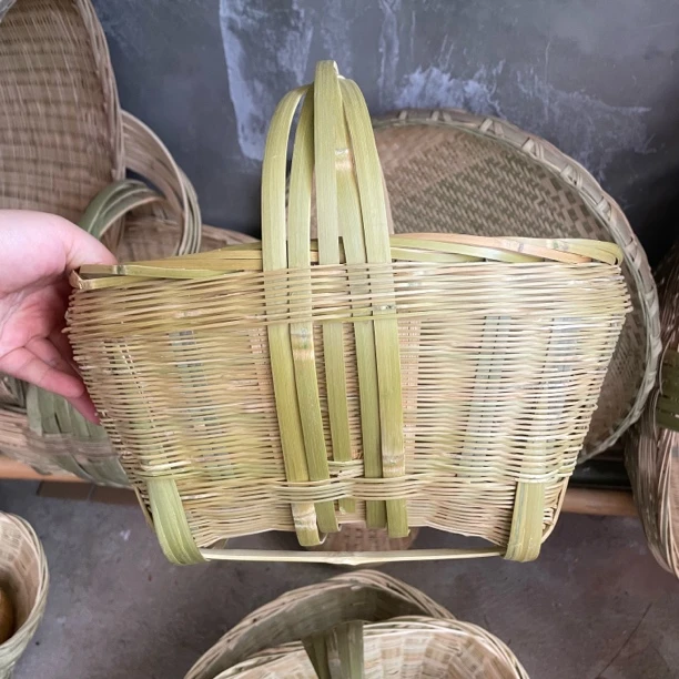 肖师傅师傅名字精品竹篮子。