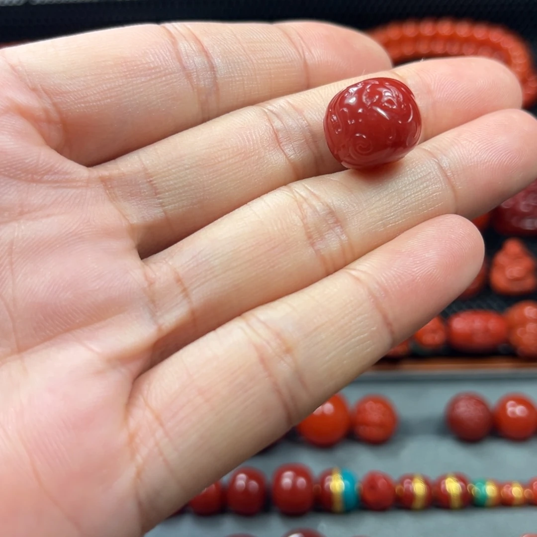 东***聚南红玛瑙未镶嵌博古老型