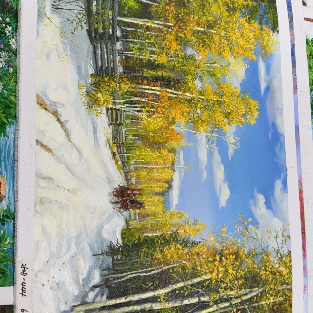 油画不知道为什么要这么