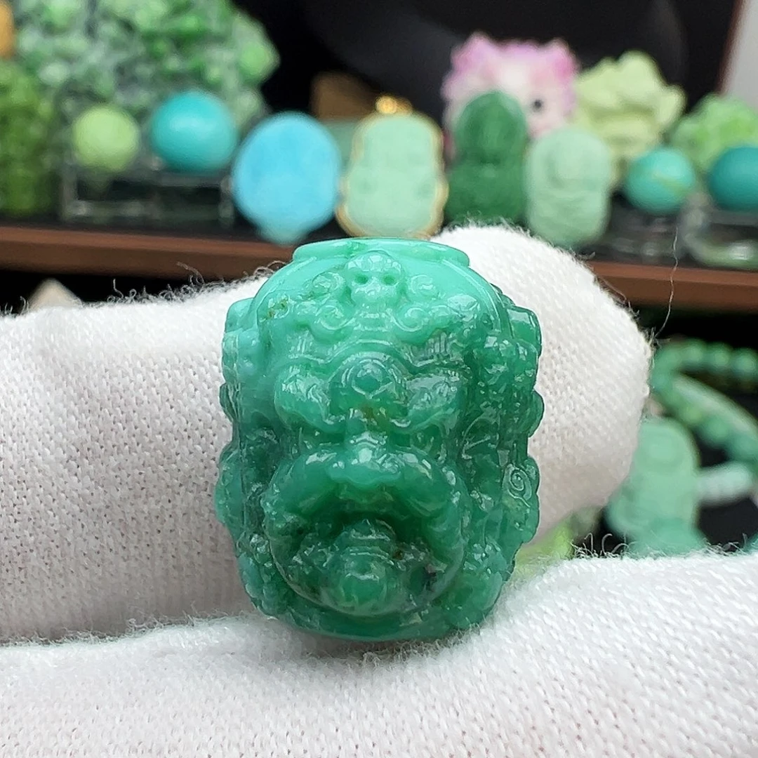 绿松石未镶嵌绿松石主播璐璐