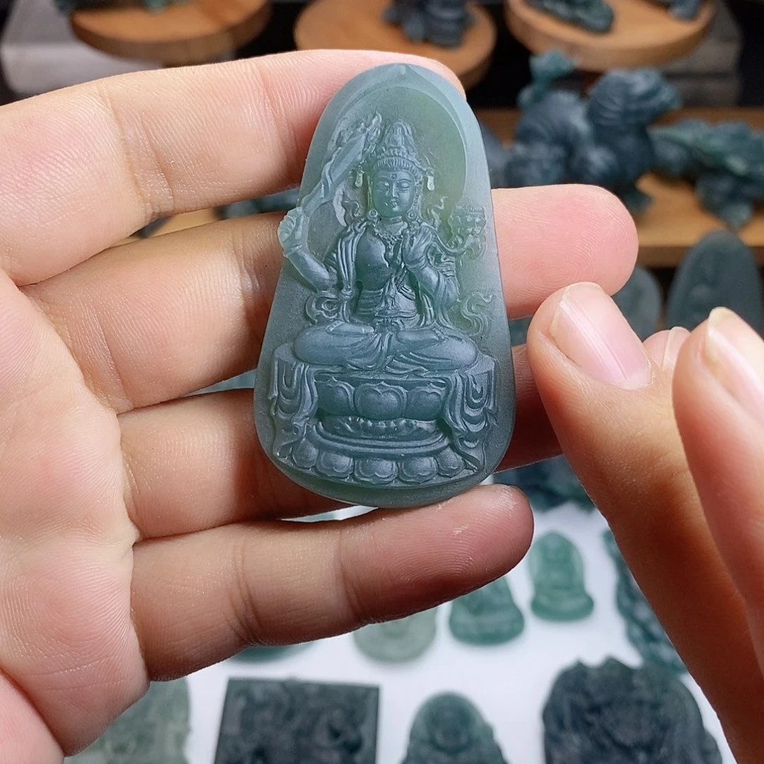 定制翡翠未镶嵌虚空
