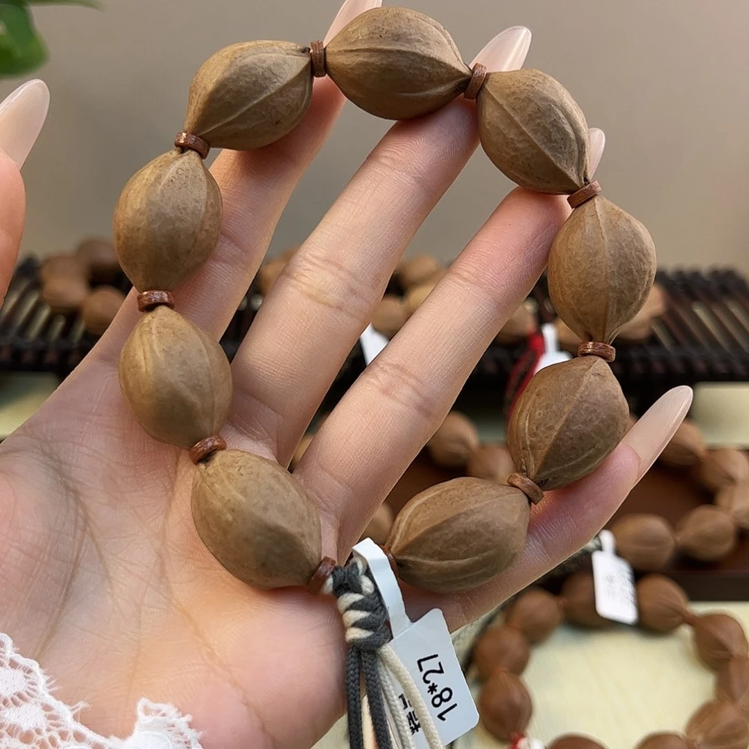 吊坠橄榄核梅林铁核文玩手串