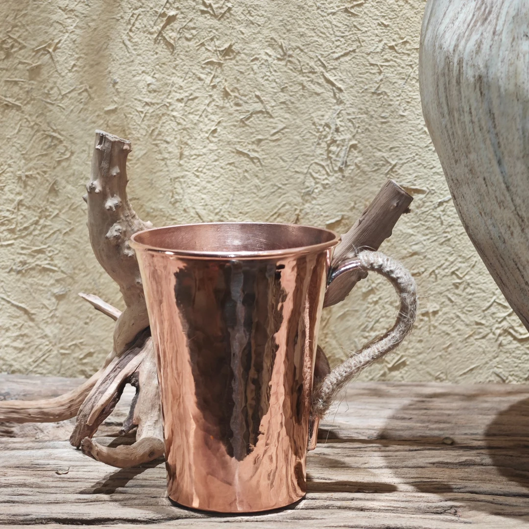 银壶大魔王 锤纹铜杯 铜马克杯 MJYXA3070