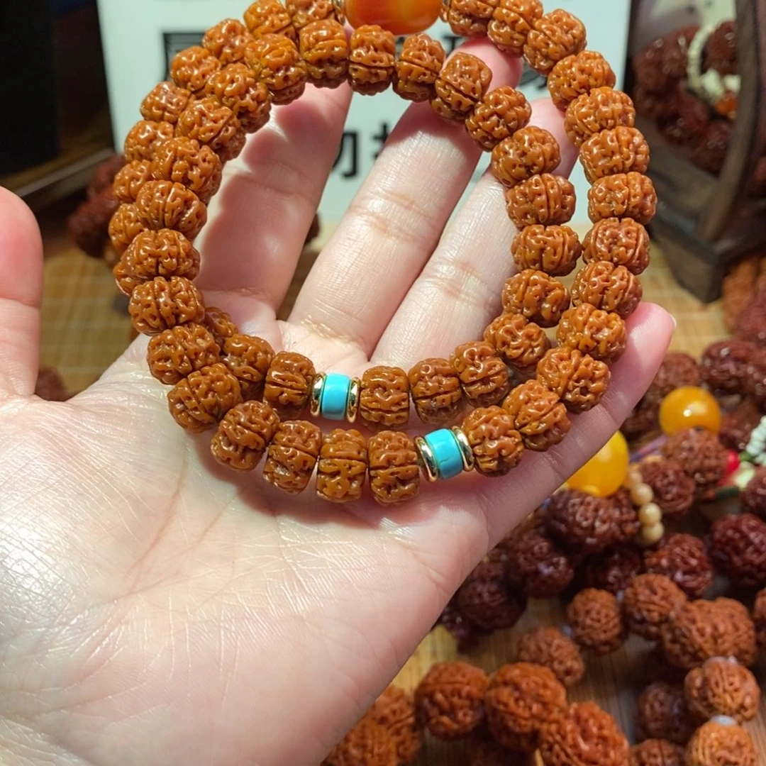 金刚菩提吊坠12双圈老树王配饰