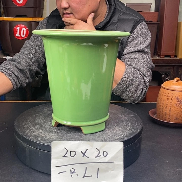 紫砂花盆货号一只L1