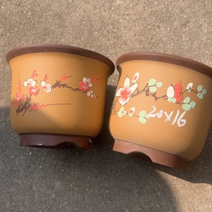 紫砂花盆特价清仓