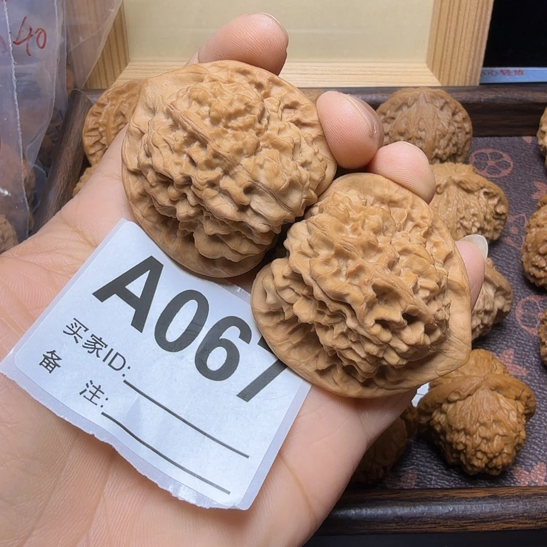 把件文玩核桃45尺管帽