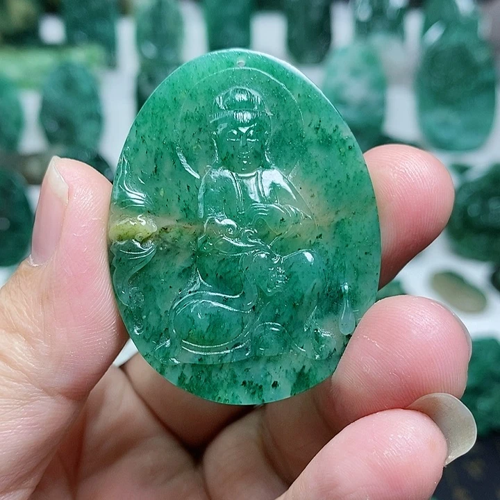 未镶嵌独山玉颈饰