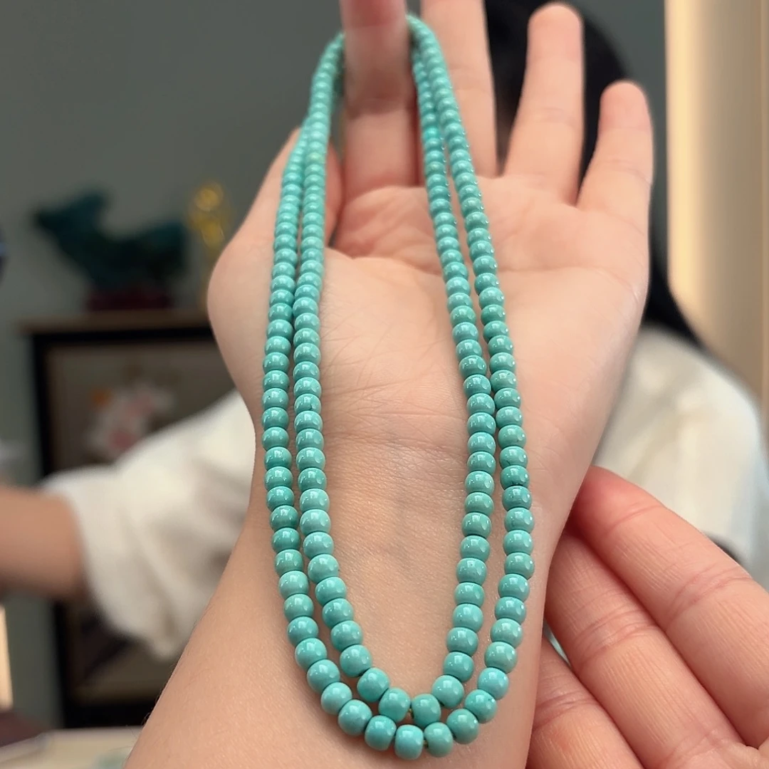 绿松石未镶嵌颈饰