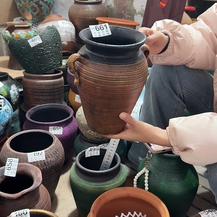 瑕疵金色双耳661高度24口径14