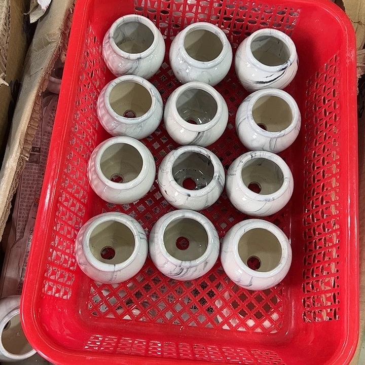 微瑕陶瓷花盆满9.9发
