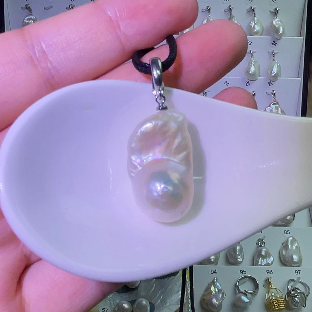 淡水珍珠天然巴洛克合金