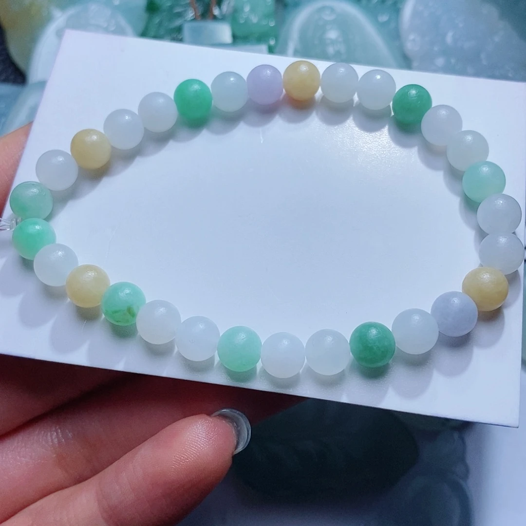 定制翡翠未镶嵌毛货付款后确认抛光