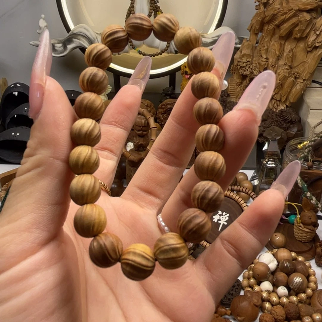 檀香木老山檀香扭扭珠