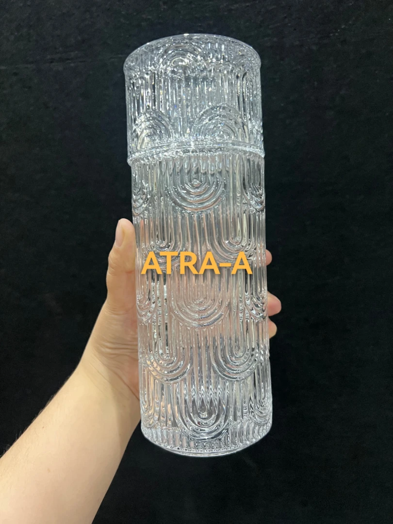 美式法式纹路冷水壶餐桌办公桌颜值冷水壶家用网红轻奢