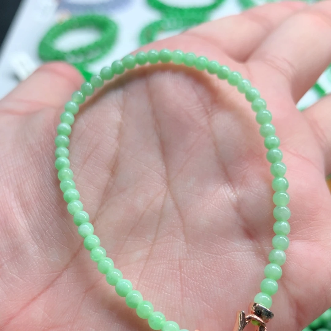 翡翠未镶嵌手链翡翠