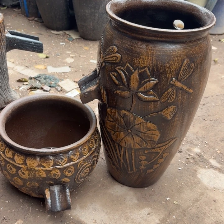 粗陶口径19/39、20/16进水口2.5厘米微瑕