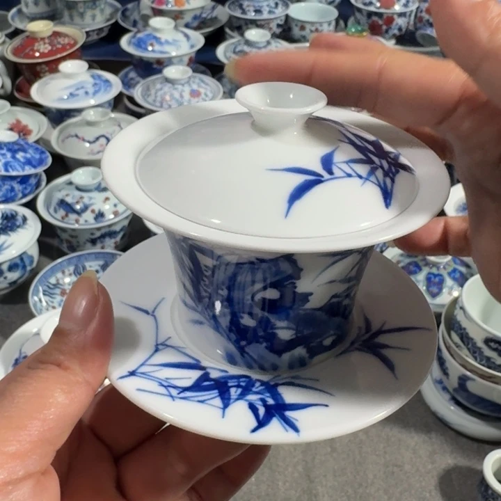 景德镇手工手绘杯