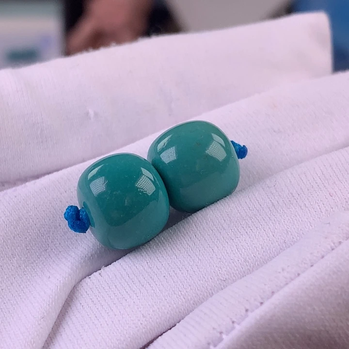 绿松石未镶嵌珠宝奇石10.8mm