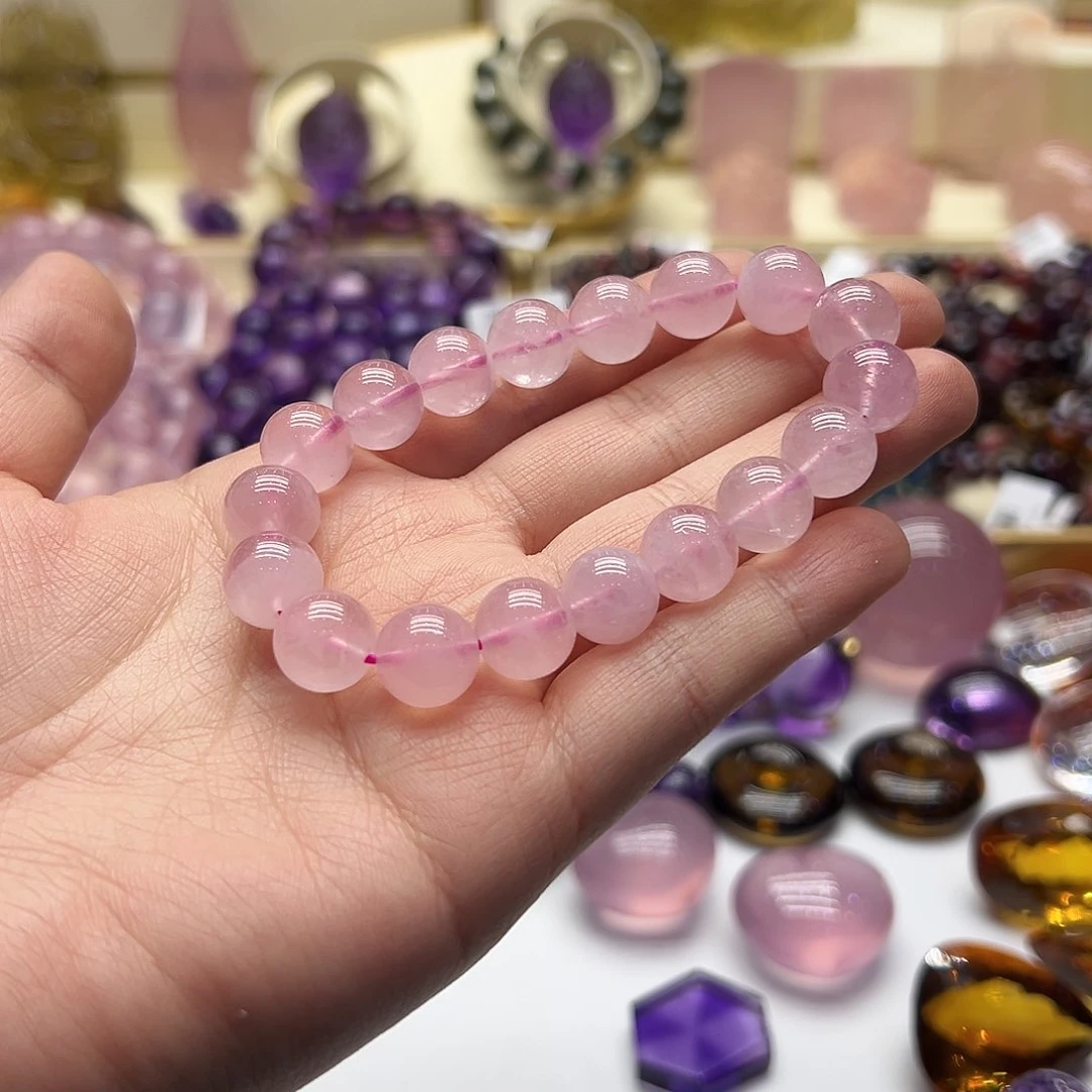 芙蓉石手链未镶嵌