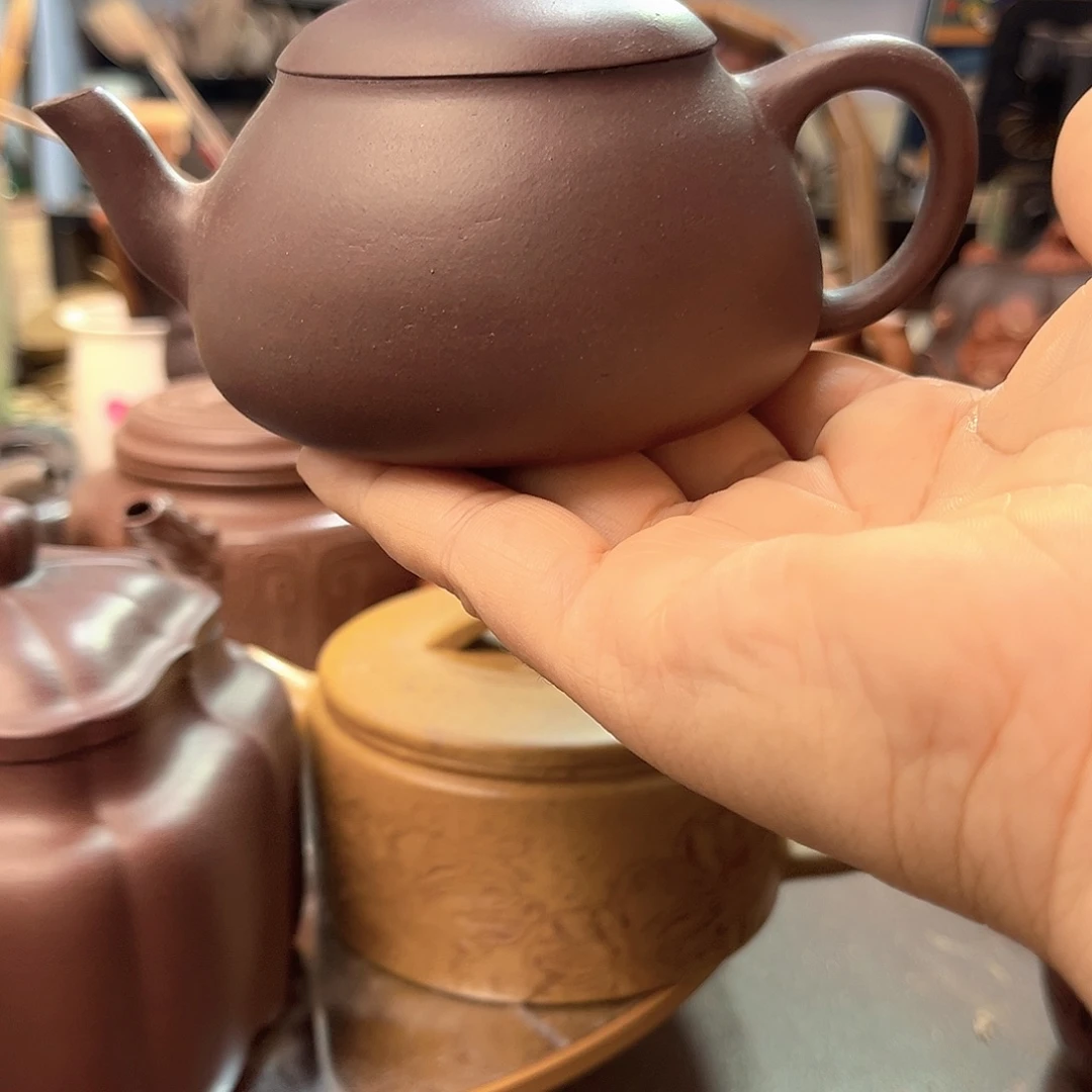 茶壶紫砂全手工制作