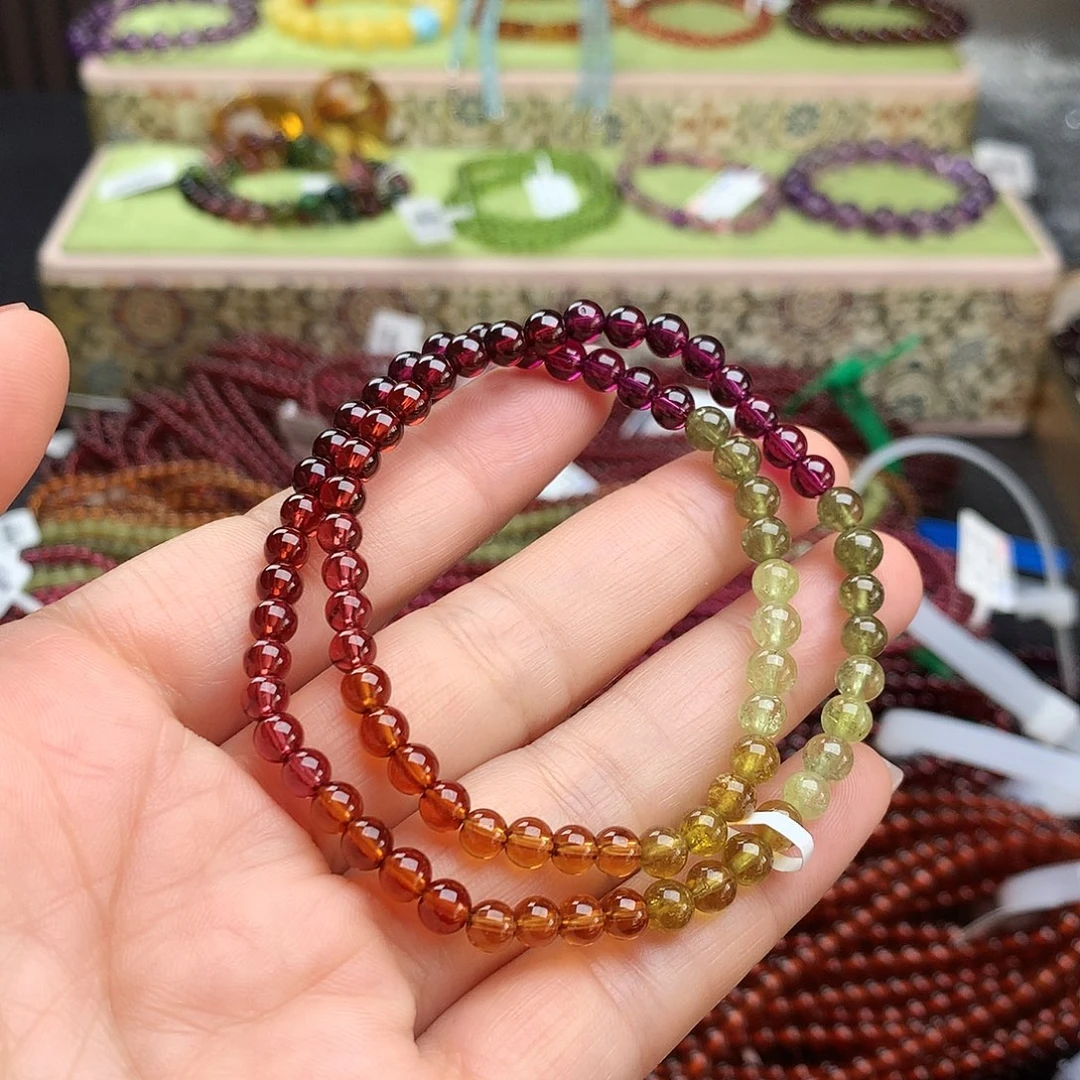手串石榴石未镶嵌手串5