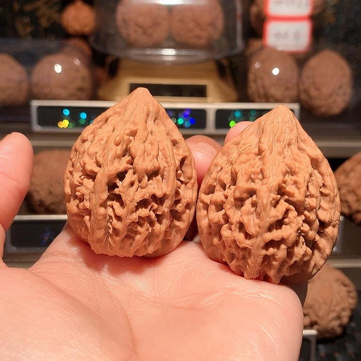 文玩核桃把件秦鸡38尺