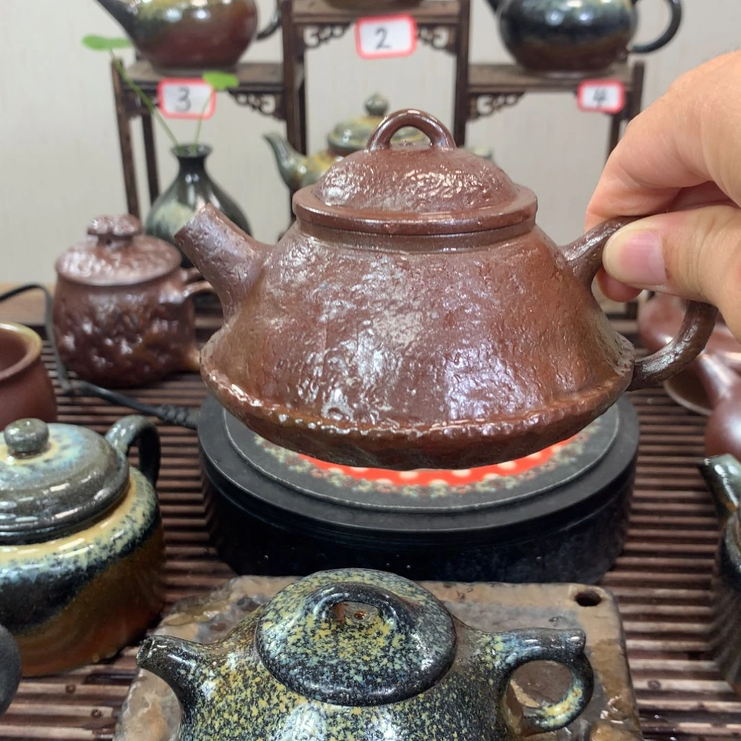 季***生紫砂茶壶紫泥制作