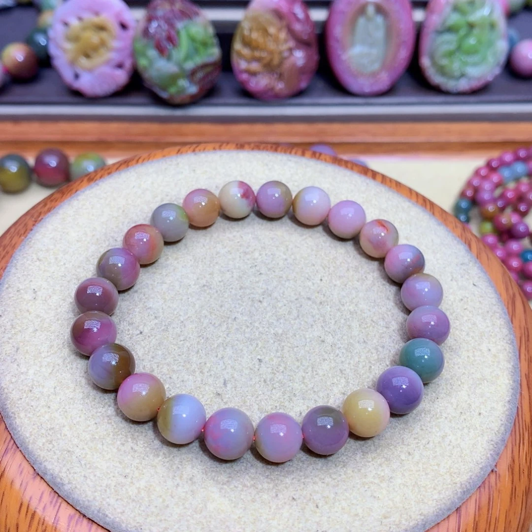 手链玛瑙未镶嵌盐源