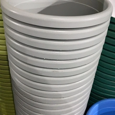 树脂四季5号灰白无托10个微瑕