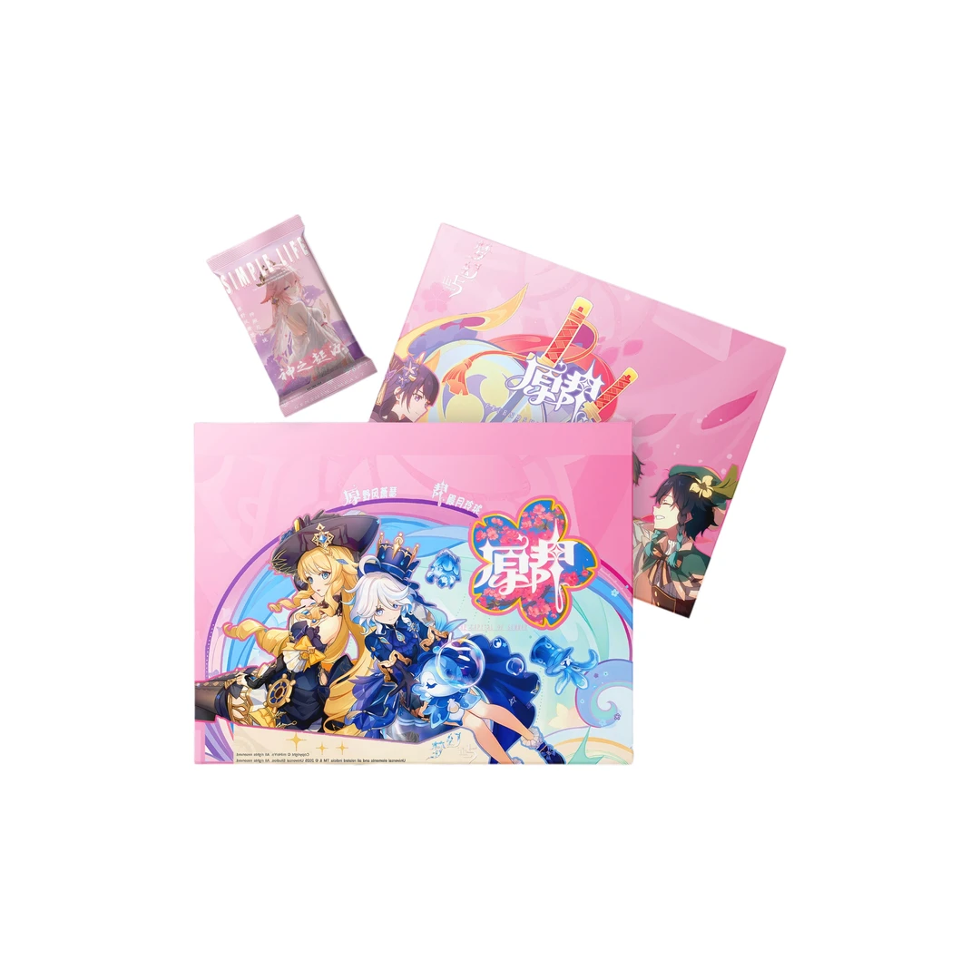 【黑喵】梦幻屿《神之起源》原神收藏卡牌同人二创盲盒