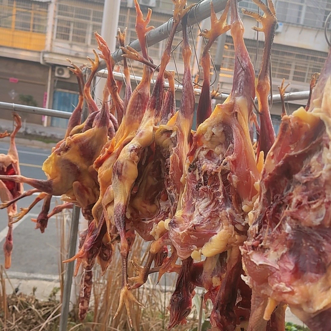 河南新县土鸡腊鸡风干鸡