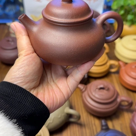 宜兴紫砂壶精工半手手工泥