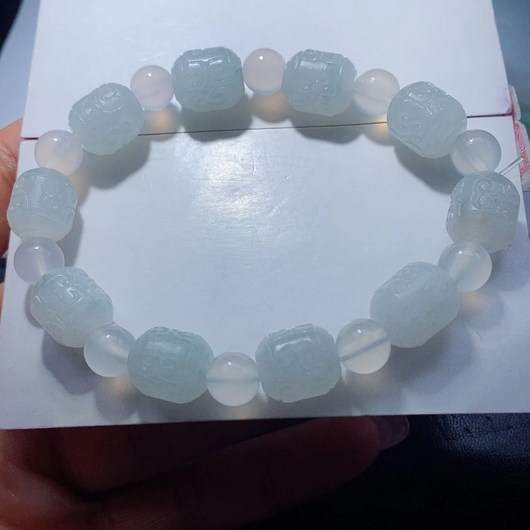 包***长未镶嵌定制翡翠翡翠