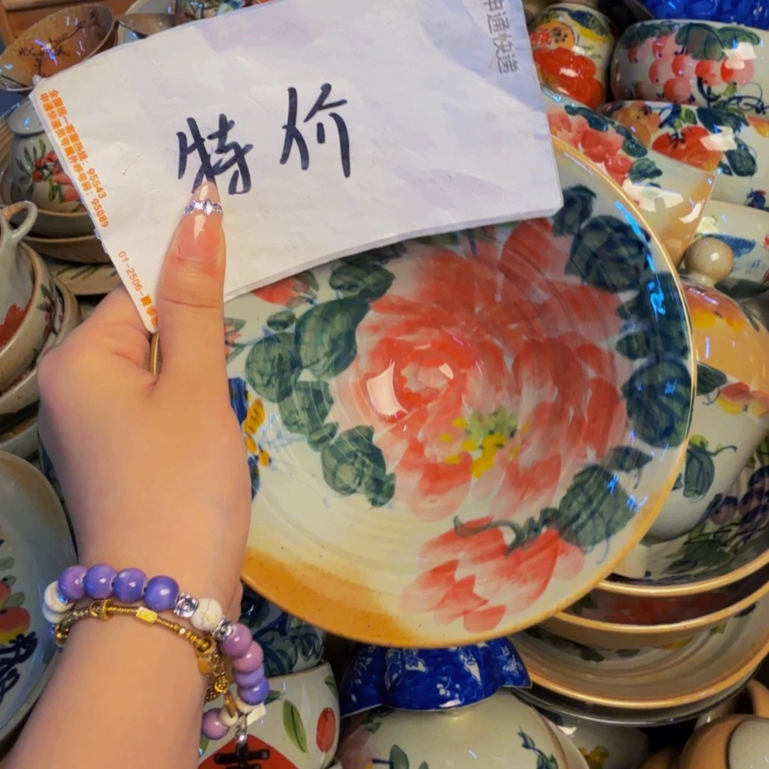 瓷片景德镇陶瓷手工手绘