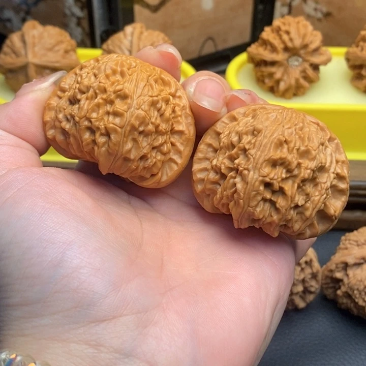 文玩核桃把件739白狮子45